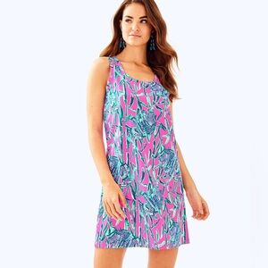 Lilly Pulitzer Raylee Tank Dress Mandavilla Pink Extra Lucky